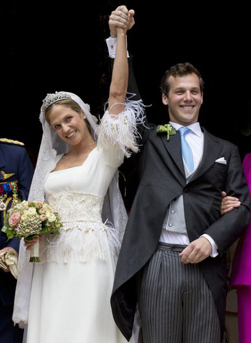 Princess Alix de Ligne and Count Guillaume de Dampierre, June 18, 2016 | Royal Hats