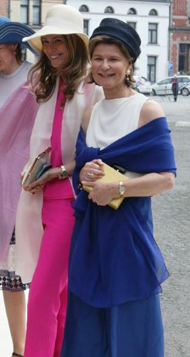 Princess Margaretha and Princess Anunciata of Liechtenstein, June 18, 2016 | Royal Hats