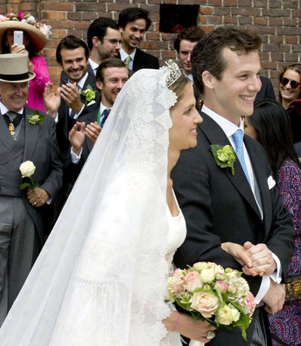 Princess Alix de Ligne and Count Guillaume de Dampierre, June 18, 2016 | Royal Hats