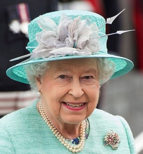 Queen Elizabeth, June 7, 2016 in Rachel Trevor Morgan | Royal Hats