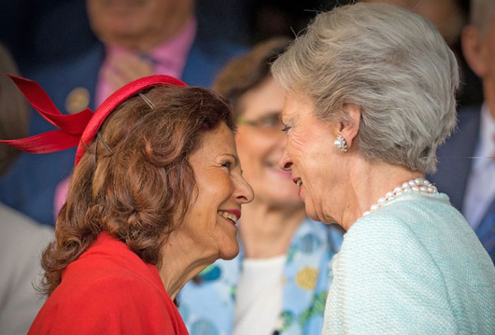 Queen Silvia, July 12, 2016 in Philip Treacy | Royal Hats