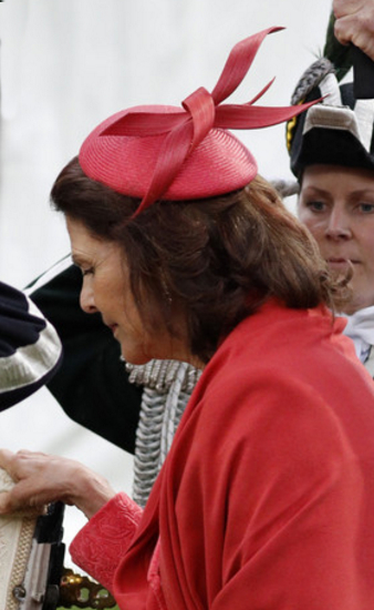 Queen Silvia, July 12, 2016 in Philip Treacy | Royal Hats