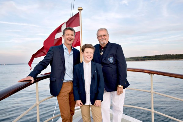 Princes Henrik, Frederik and Christian, August 2016 | Royal Hats