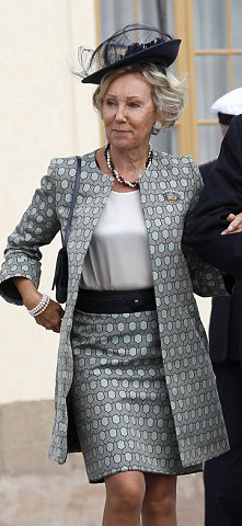 Countess Jill Bernadotte, September 9, 2016 | Royal Hats