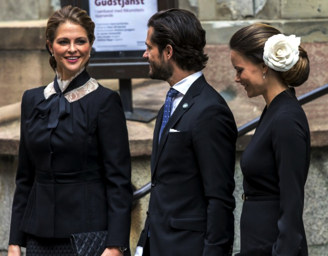Princess Madeleine and Princess Sofia, September 13, 2016 | Royal Hats