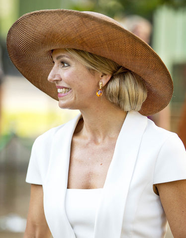 Queen Máxima, Sep 14, 2016 in Fabienne Delvigne | Royal Hats