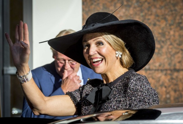 Queen Maxima, Oct 4, 2016 in Fabienne Delvigne | Royal Hats