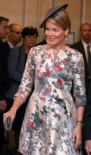 Queen Mathilde, Oct 18, 2016 | Royal Hats