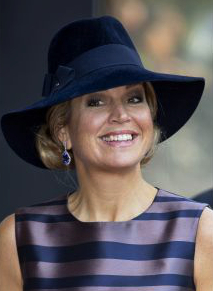 Queen Máxima, Oct 3, 2016 in Fabienne Delvigne | Royal Hats