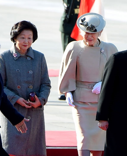 Empress Michiko, Nov 30, 2016 | Royal Hats