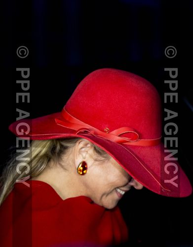 Queen Máxima, Dec 1, 2016 in Fabienne Delvgine | Royal Hats