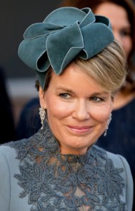 Queen Mathilde, Nov 30, 2016 in Fabienne Delvigne | Royal Hats