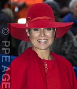 Queen Máxima, Dec 1, 2016 in Fabienne Delvgine | Royal Hats