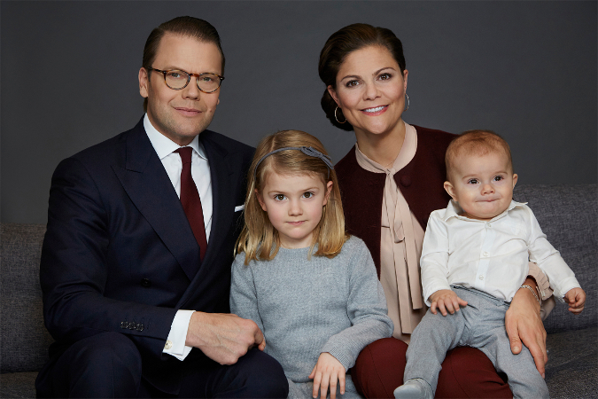 H.K.H. Kronprinsessan Victoria med familj. H.K.H. Kronprinsessan Victoria / HRH Crown Princess Victoria / H.K.H. Prins Daniel / HRH Prince Daniel / H.K.H. Prinsessan Estelle / HRH Princess Estelle / H.K.H. Prins Oscar / HRH Prince Oscar