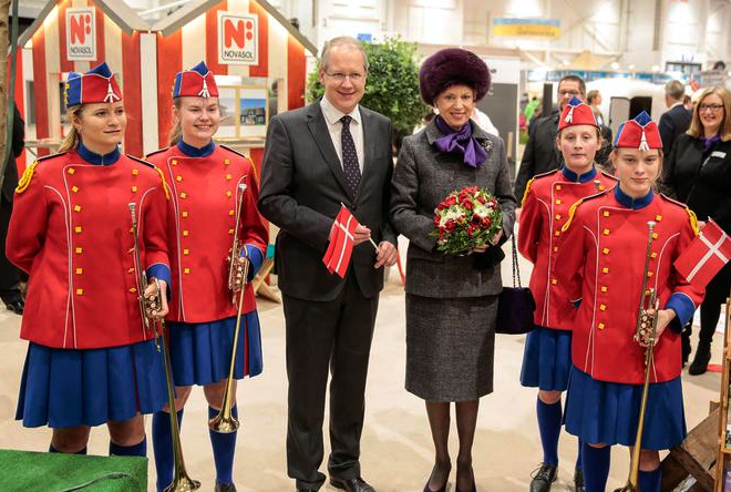 Princess Benedikte, Feb 1, 2017 | Royal Hats