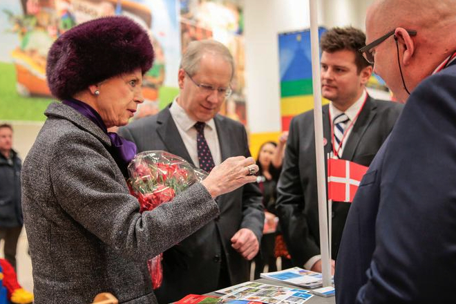 Princess Benedikte, Feb 1, 2017 | Royal Hats