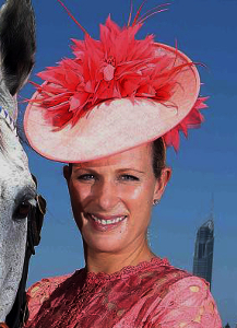 Zara Tindall, Jan 13, 2017 in Meg Rafter | Royal Hats