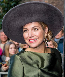 Queen Máxima, Feb 18, 2017 in Fabienne Delvigne | Royal Hats