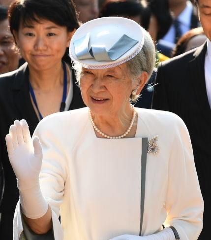 Empress Michiko, Mar 4, 2017 | Royal Hats