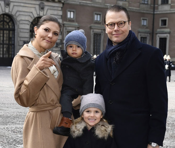 Princess Estelle & Prince Oscar, Mar 12, 2017 | Royal Hats