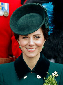 Duchess of Cambridge, Mar 17, 2017 in Silvia Fletcher for Lock & Co. | Royal Hats