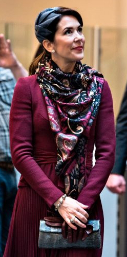 Crown Princess Mary, Mar 29, 2017 in Susanne Juul | Royal Hats