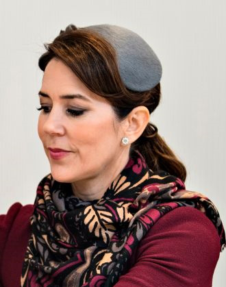 Crown Princess Mary, Mar 29, 2017 in Susanne Juul | Royal Hats