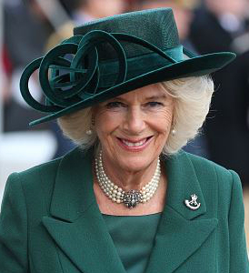 Duchess of Cornwall, Mar 10, 2017 in Philip Treacy | Royal Hats