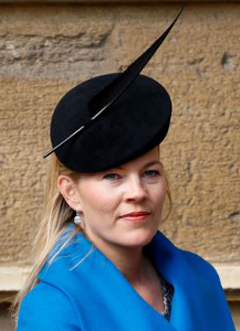 Autumn Philips, April 16, 2017 in Emily London | Royal Hats