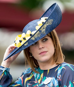 Princess Eugenie, June 23, 2017 in Bundle McLaren | Royal Hats