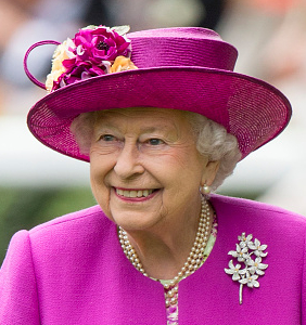 Queen Elizabeth, June 24, 2017 in Rachel Trevor Morgan | Royal Hats