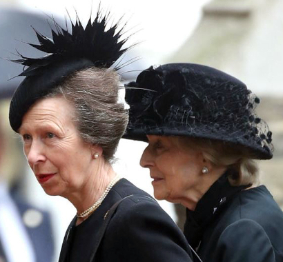Princess Anne & Princess Alexandra, Jun 27, 2017 || Royal Hats