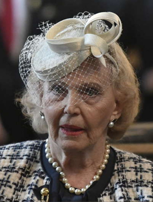 Countess Marianne Bernadotte, Sep 4, 2017 | Royal Hats